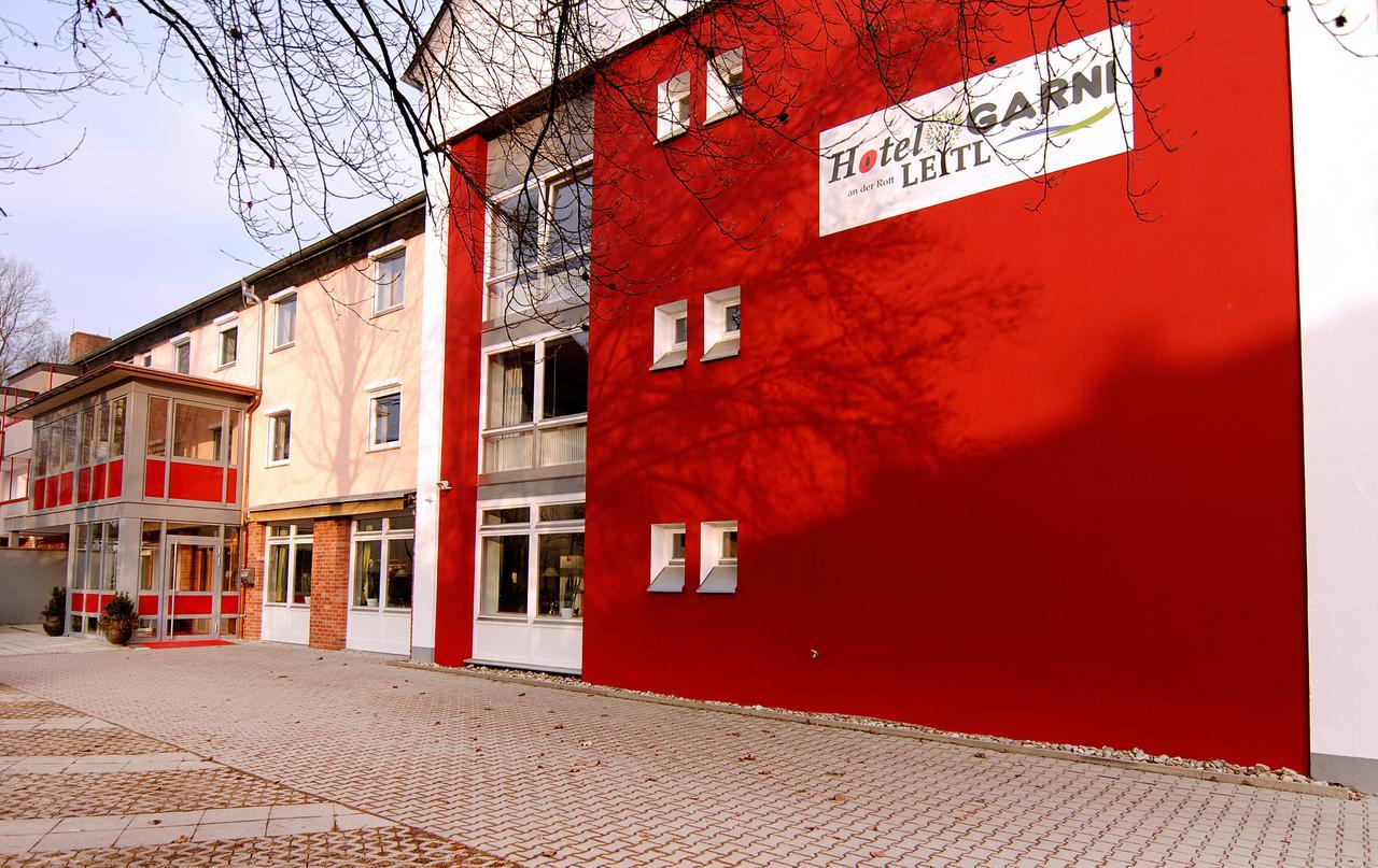 Garni Hotel Leitl Gmbh Eggenfelden Exterior photo